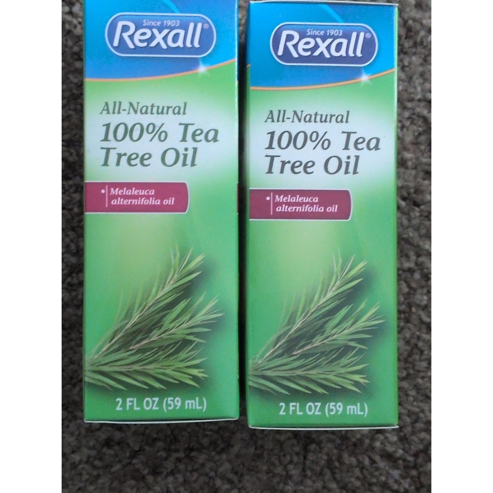 Rexall 100%  Natural Tea Tree Oil for Skin, Hair, Toenails, Aromatherapy, & Soap